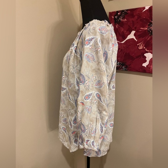 Cafe Merrekash Peasant top, size Small - Picture 4 of 7